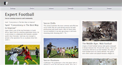 Desktop Screenshot of expertfootball.com